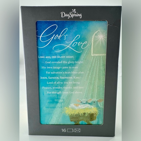 Dayspring Christmas Cards God’s Amazing Love Luke 19:10 16pc NEW Religious - Picture 1 of 4